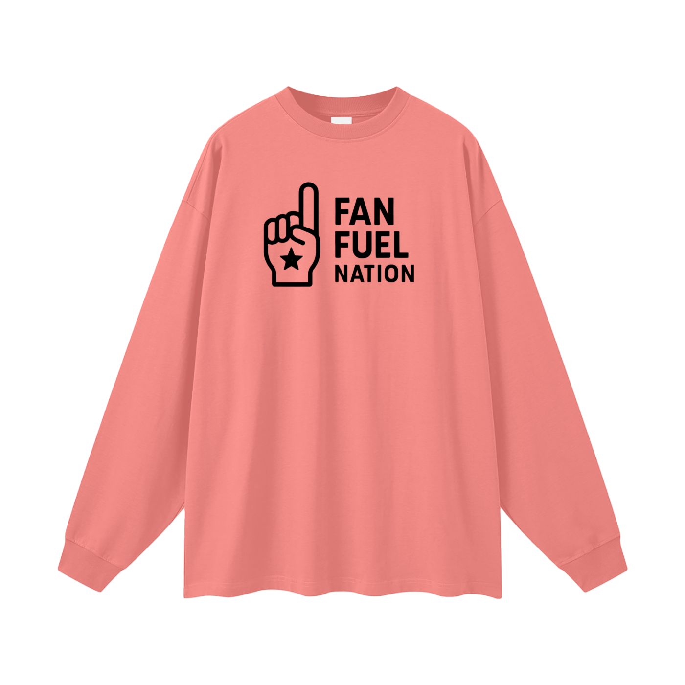 Oversized Unisex Long Sleeve T-Shirt