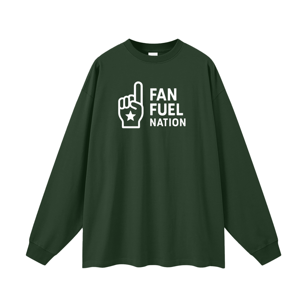 Oversized Unisex Long Sleeve T-Shirt