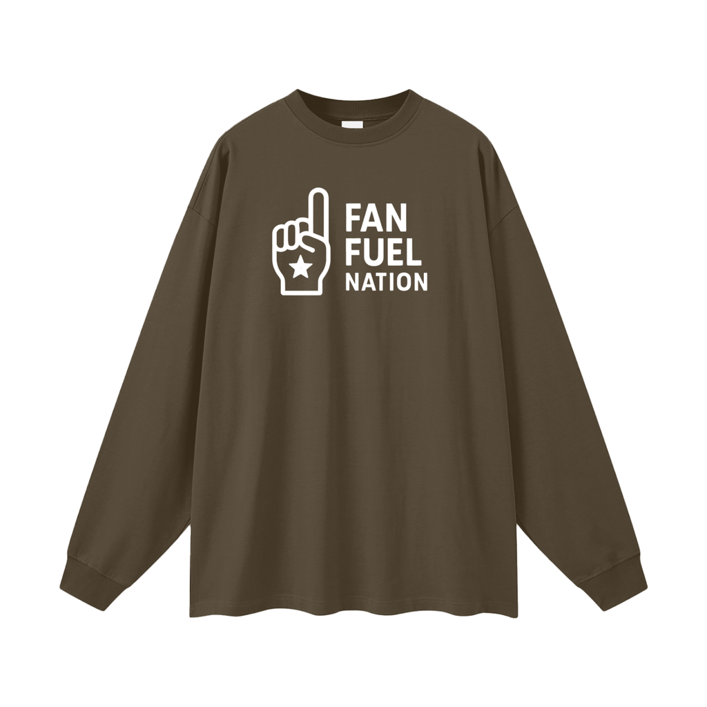 Oversized Unisex Long Sleeve T-Shirt