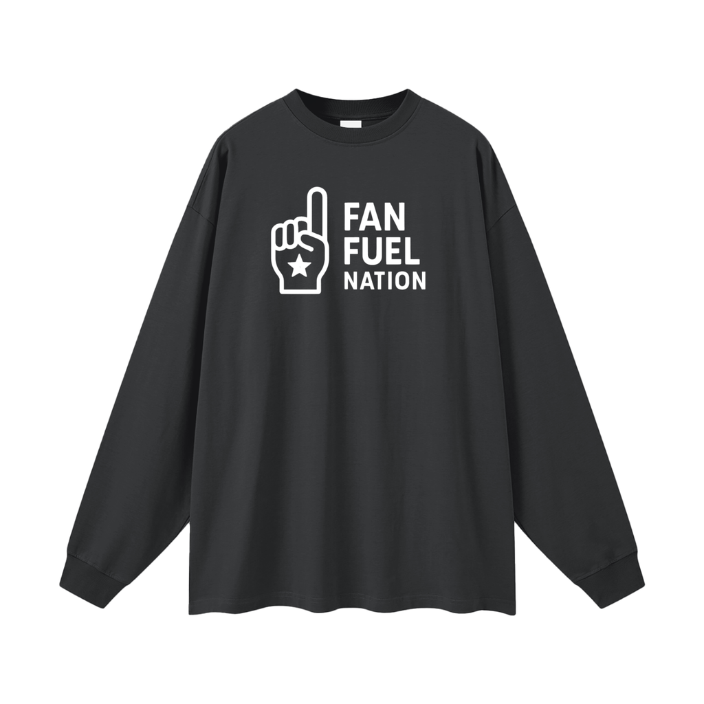 Oversized Unisex Long Sleeve T-Shirt