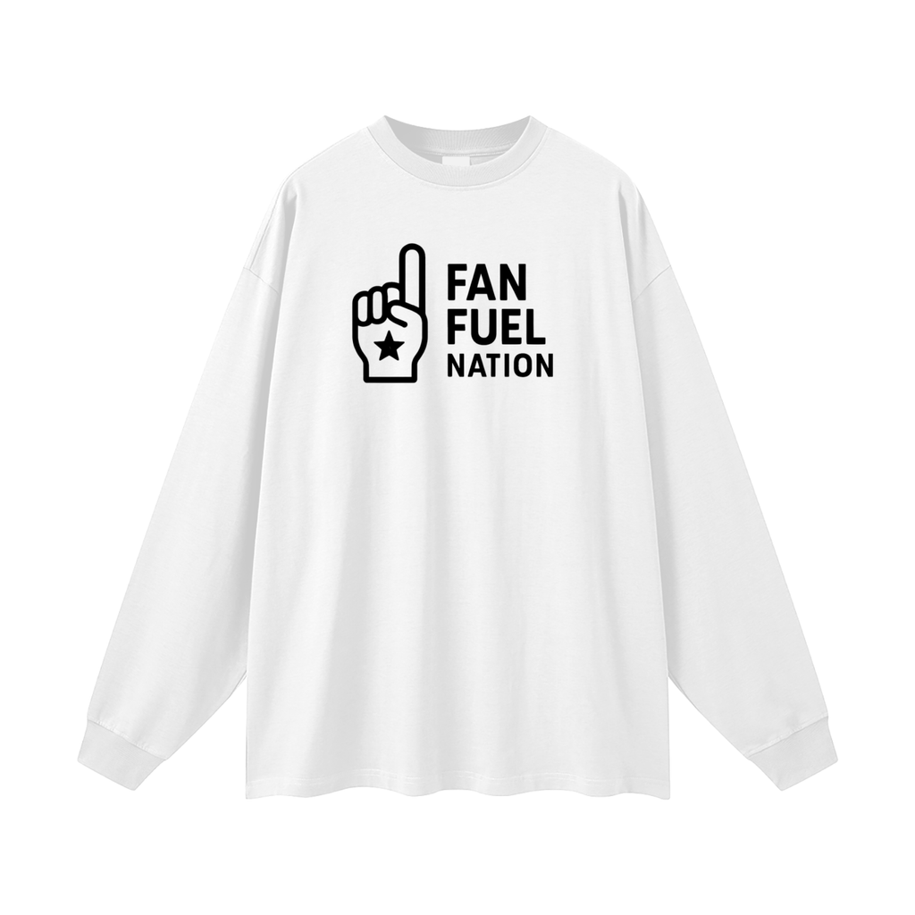 Oversized Unisex Long Sleeve T-Shirt