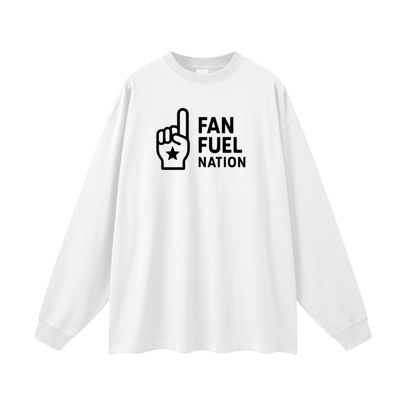 Oversized Unisex Long Sleeve T-Shirt