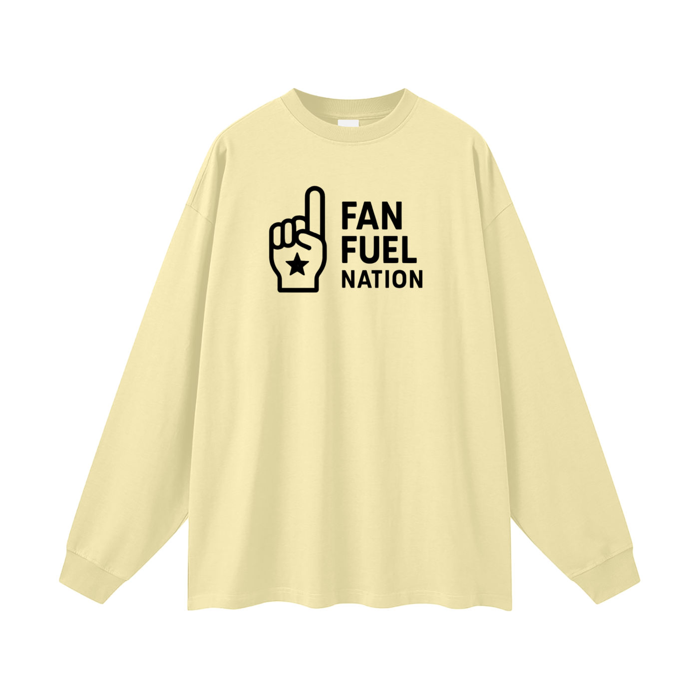 Oversized Unisex Long Sleeve T-Shirt