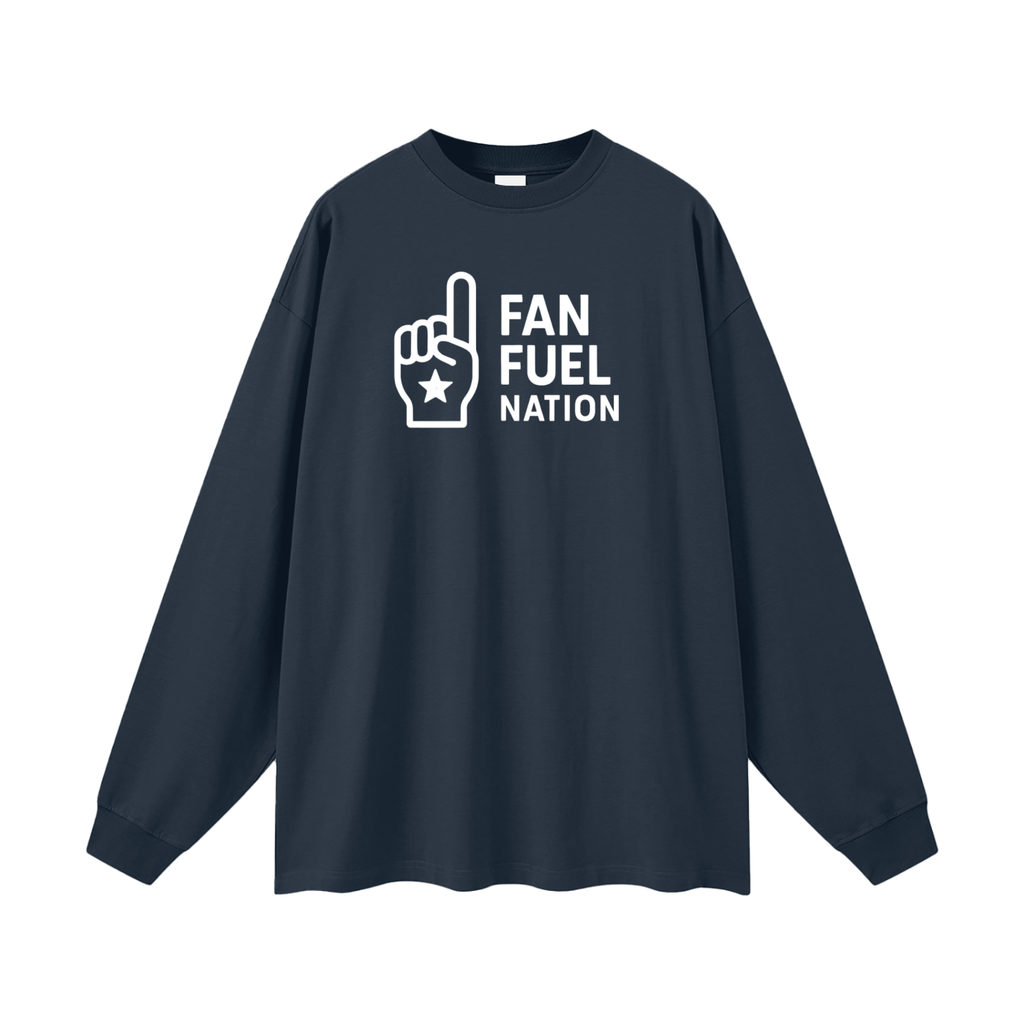 Oversized Unisex Long Sleeve T-Shirt