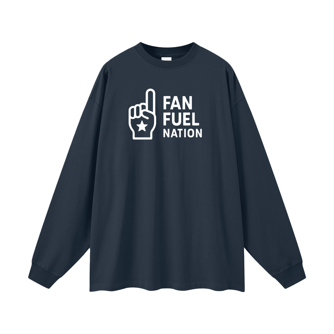 Oversized Unisex Long Sleeve T-Shirt