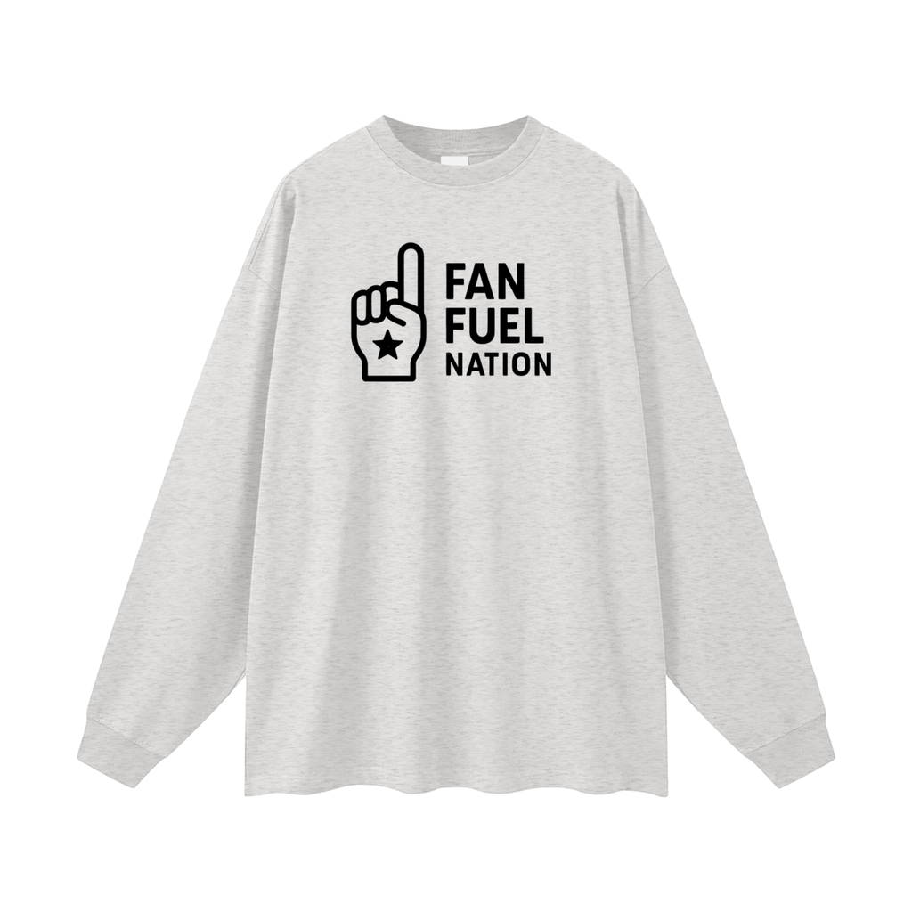 Oversized Unisex Long Sleeve T-Shirt