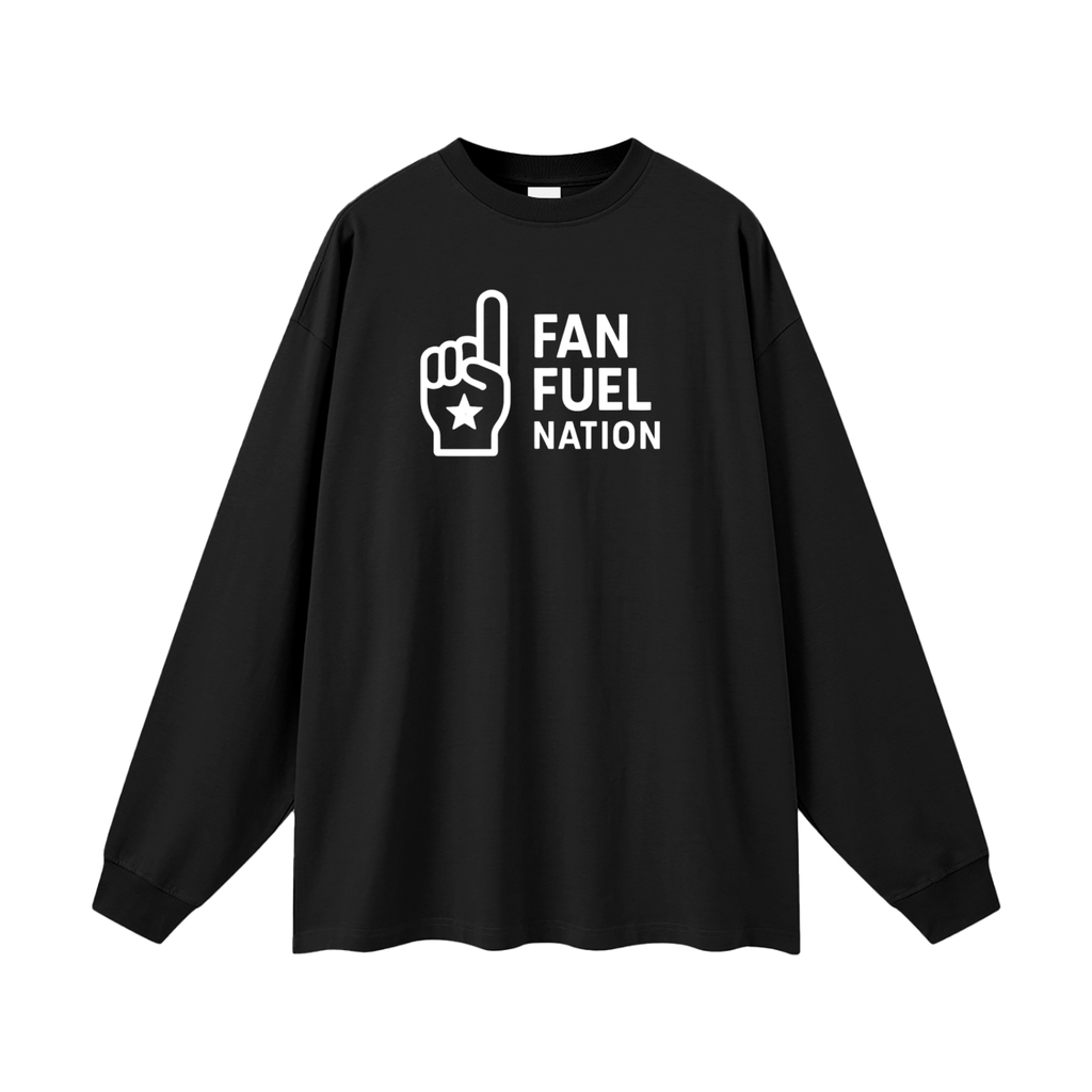 Oversized Unisex Long Sleeve T-Shirt
