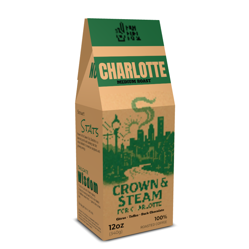 Charlotte-"Crown & Steam"